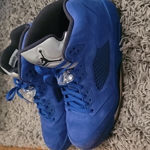 Jordan 5 Retro Blue Suede